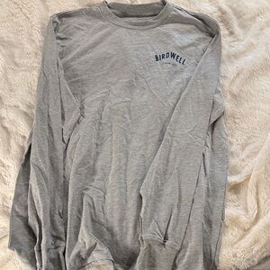 Birdwell Heather Gray Long Sleeve Tee